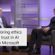 Exploring ethics and trust in AI with Microsoft